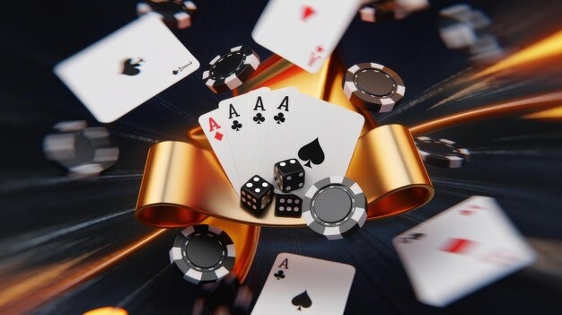 Texas Hold'em Bonus game in action on mobile Texas Hold'em Bonus game in action on mobile